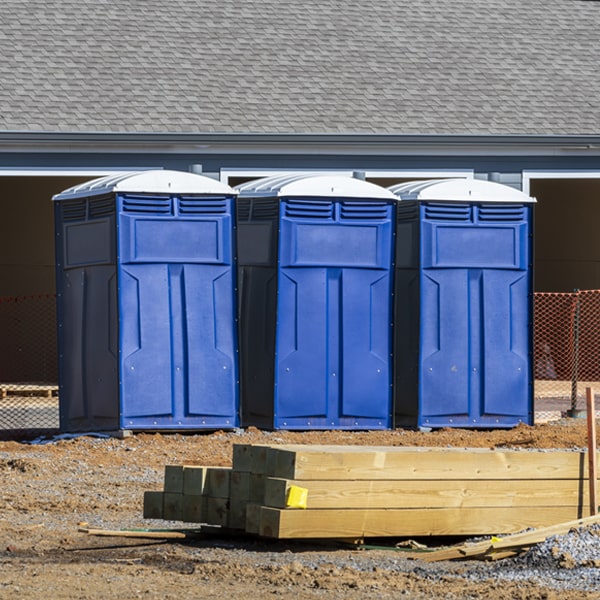 is there a specific order in which to place multiple porta potties in Livonia LA